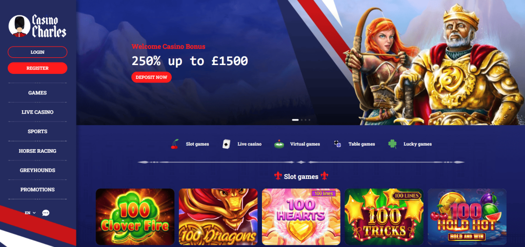 Charles Casino screenshot
